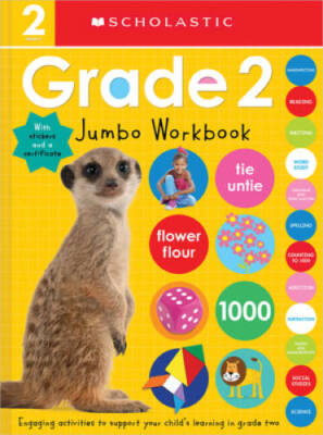 Second Grade Jumbo Workbook Sc - VERY GOOD