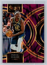 2023-24 Panini Select Premier #193 Pascal Siakam Purple Flash Prizm /175