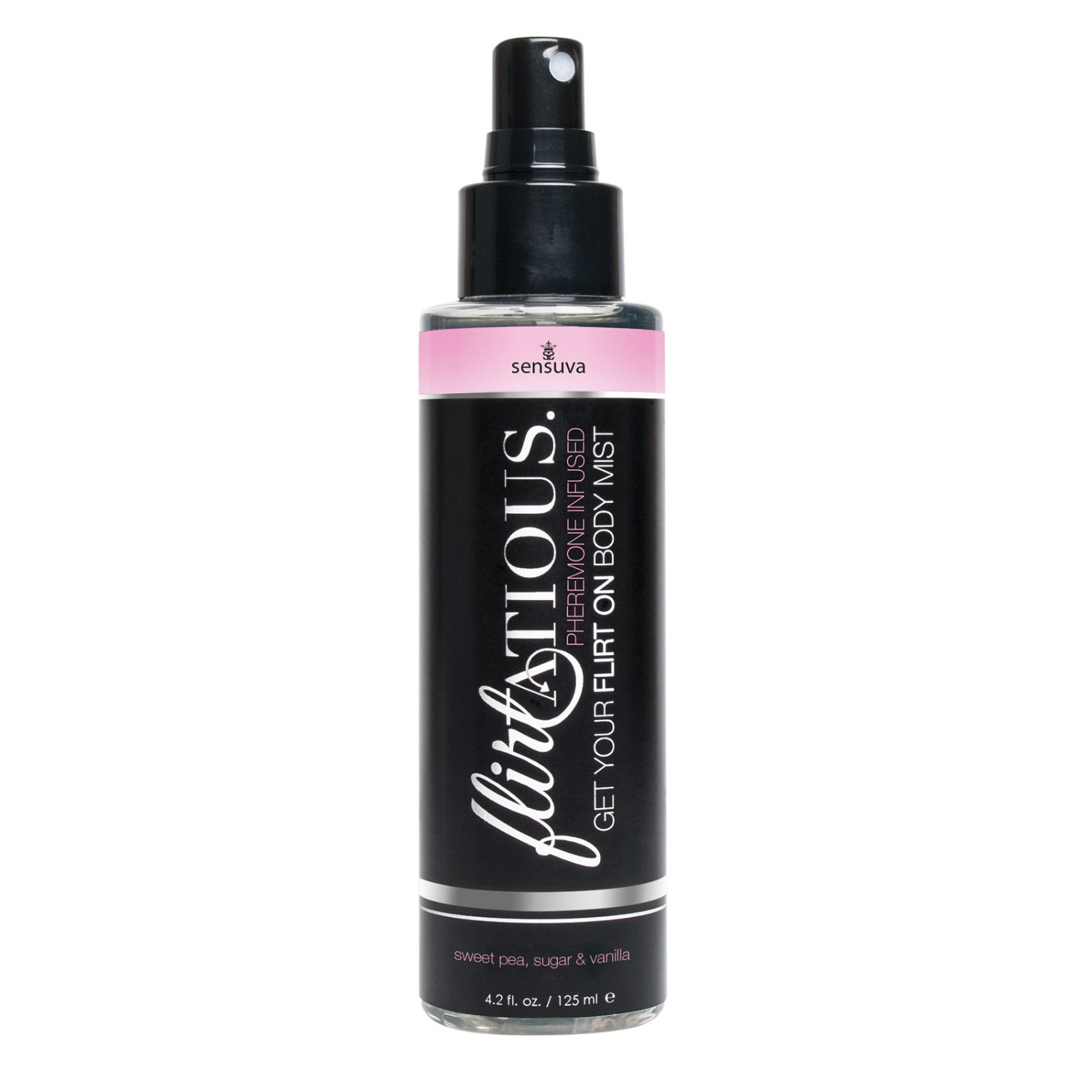 Flirtatious Pheromone Infused Body Mist - Vanilla, Sugar, & Sweet Pea - 4.2 fl.o
