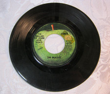 The Ballad of John and Yoko Old brown shoe The Beatles  Vintage 45 record