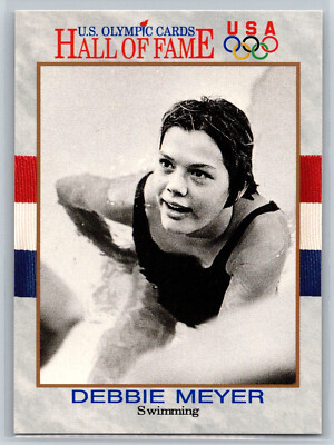1991 Impel US Olympic Hall of Fame Debbie Meyer #34