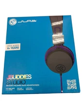 Jlab On-Ear Folding Headphones Kid Safe Wired Mic Electronics Accessories