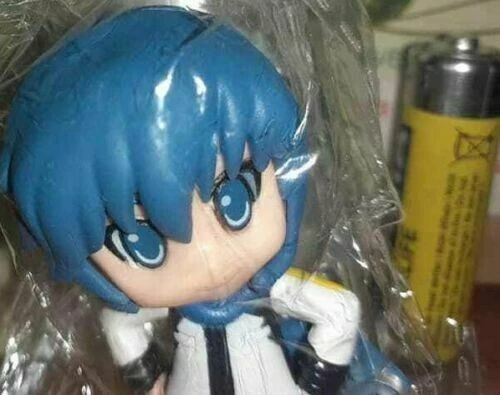 2 FIGURE MANGA VOCALOID IDOLS GIRL MEIKO,BOY KAITO ANIME GASHAPON nendoroid,miku - Immagine 4 di 4