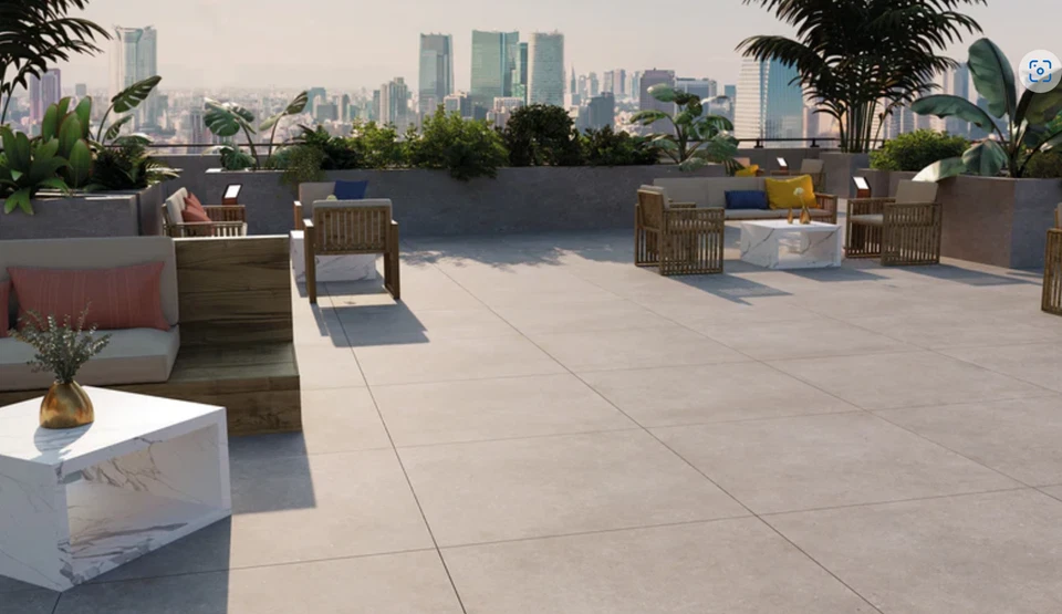 48"x48" Cementi- Gris Matte Finish Porcelain Large Format Tile - Image 4 of 4