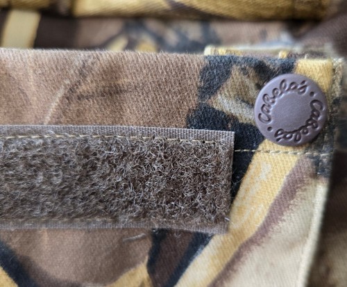 Cabelas for Women Advantage Wetlands Camo Jacket Full Zip Hooded Hunting Coat S - Picture 20 of 24