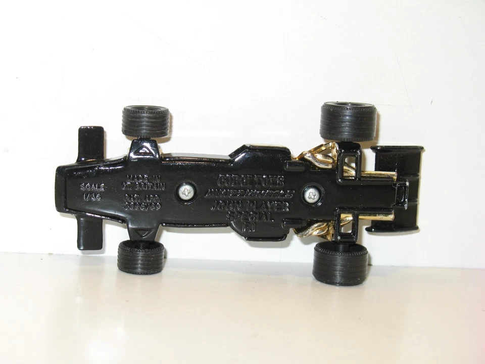 Corgi Toys 1:36, Auto Da Corsa John Player Special F1 Nera - Immagine 3 di 3