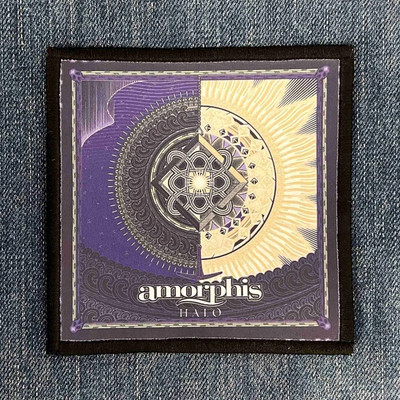 Amorphis Halo Sublimated Printed Patch | Progressive Death Folk Metal Band Logo