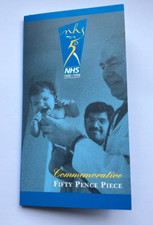 1998 NHS COMMEMORATIVE FIFTY 50 PENCE PACK BU UNC