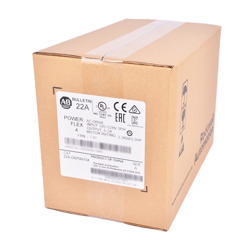 AB 22A-D6P0N104 /A PowerFlex 4 2.2 kW 3.0 Hp AC Drive US Free Tax - Picture 4 of 4