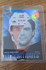 2025-26 Upper Deck Series 2 - Ud Portraits Nico Hischier #P-50