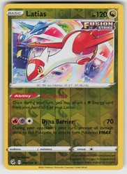 Latias 193/264 Reverse Holo Rare Fusion Strike