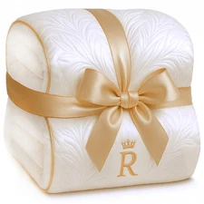 Full Size Down Alternative Comforter White Duvet Insert Soft Cotton Bedding Full