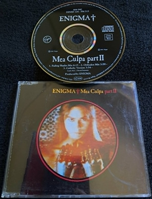 ENIGMA Mea Culpa part II 1991 rare 3 track cd single UK DINSD104
