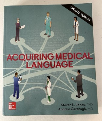 Acquiring Medical Language Jones Cavanagh  Updated Version  2016 Softcover Nice