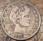1908-D Barber Quarter USA 🇺🇸 Historic Silver Coin 🪙