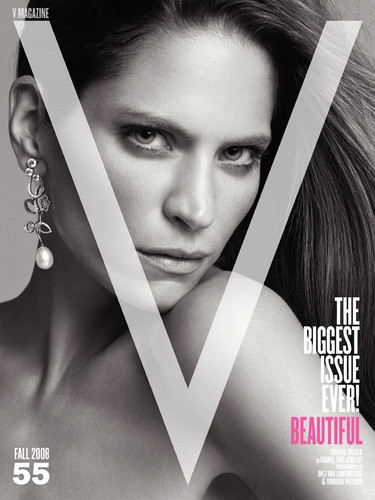 V Magazine #55 Fall 2008 featuring Frankie Rayder