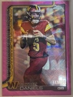 2025 Topps Chrome Jayden Daniels Pink Wave /250 Refractor SP 📈