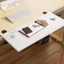 Desk Extender 24‘’ x 12 Inch Foldable Table Extension Folding Wall T