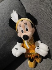 DISNEY FLAPPER MINNIE MOUSE PLUSH BEANIE 9 INCHES TALL