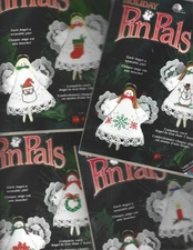 Designs for the Needle Cross Stitch Angels Pin Pals YOU CHOOSE NIP Vintage