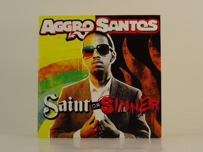 AGGRO SANTOS SAINT OR SINNER (H1) 2 Track Promo CD Single including Card Sleeve 
