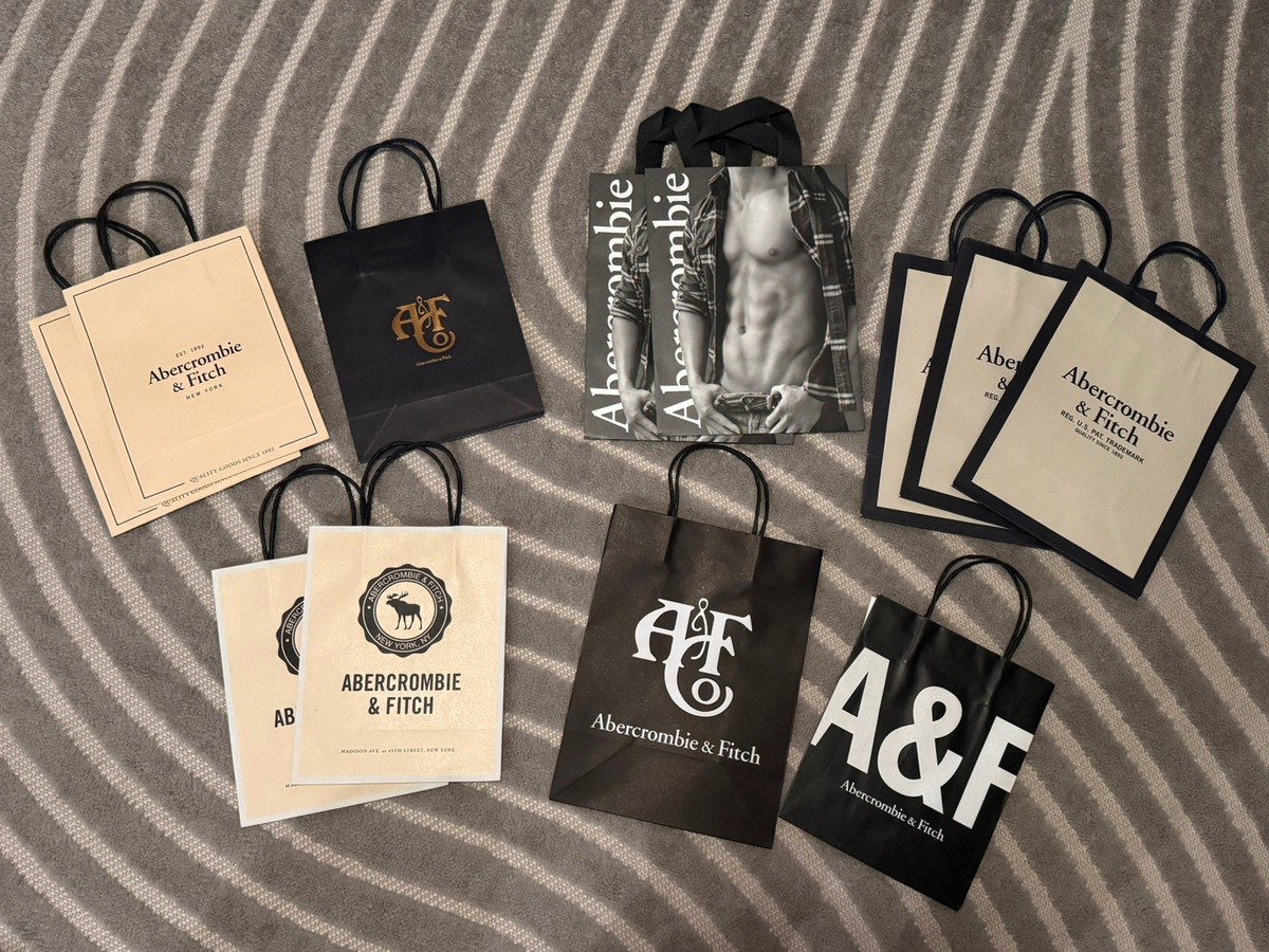 Abercrombie & Fitch Shopping Bag. A&F Lots bags. | eBay
