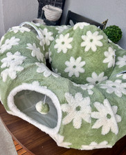 GREEN FLOWER CAT TUNNEL