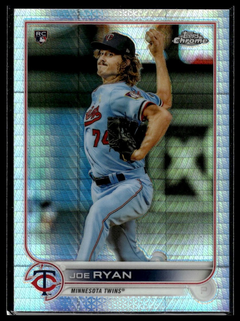 2022 Topps Chrome #48 Joe Ryan Prism Refractor