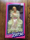 Vintage 1983 CRYSTAL blonde BARBIE DOLL clothes jewelry #4859 SUPERSTAR era NRFB