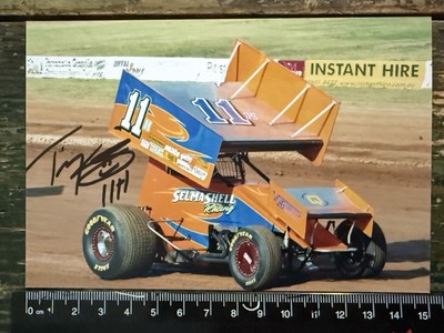 Tim Kaeding Signed World Of Outlaws Down Under WoO