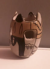Tohono O'odham Friendship Pottery Native American 3" Mini Vase/Bowl