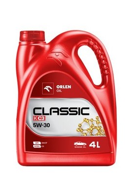For Orlen CL. K C3 5W30 4L Engine Oil 5W30 4L CLASSIC Engine oil CLASSIC (4L) 5