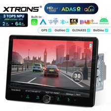 XTRONS 10.1 Zoll Android 14 Autoradio Doppel 2 DIN GPS Navi CarPlay ADAS 64GB BT