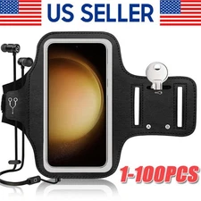 Waterproof Armband Case Sports Running Exercise Arm Band Phone Holder KeyBag LOT