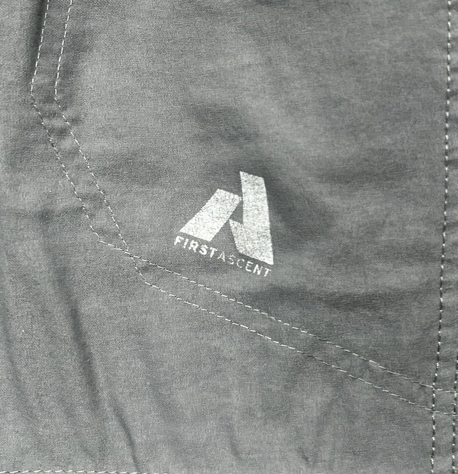 Eddie Bauer Mens Size 33X32 Gray First Ascent Convertible Pants (L8) - Image 3 of 4