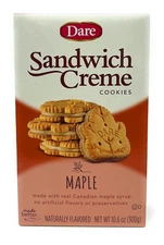 Dare Cookies, Maple Leaf Creme, 10.6 Oz Ounce (Pack of 1) 