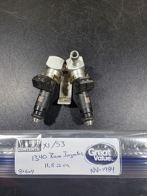 99-02 Buell X1 S3 Fuel Rail Race Injectors Lightning Thunderbolt #NV-1984