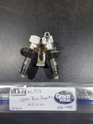 99-02 Buell X1 S3 Fuel Rail Race Injectors Lightning Thunderbolt #NV-1984