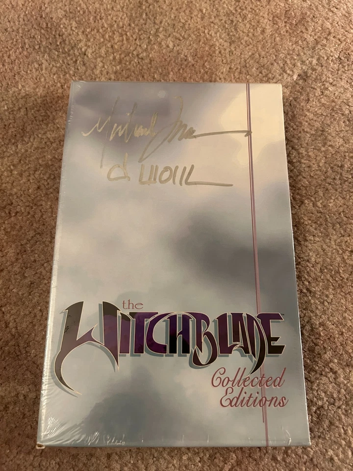 The Witchblade Collected Editions Comics RARE AUTOGRAPHED MICHAEL TURNER/Sealed  - Image 2 of 2