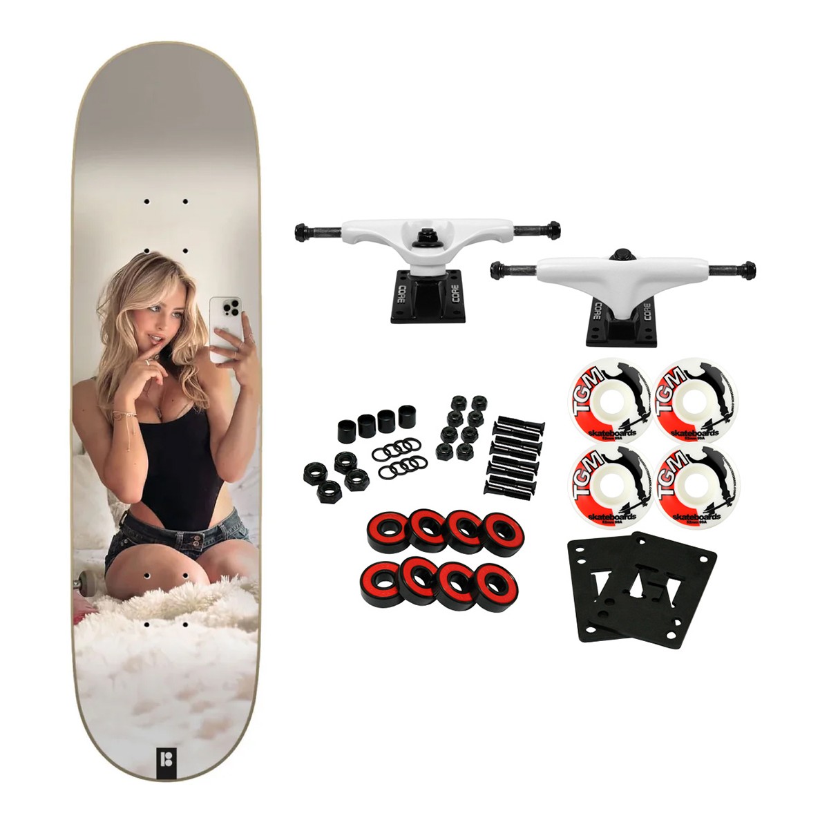 Plan B Skateboard Complete Surfsterre Selfie 8.25