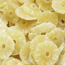 Dried Pineapple Rings by Its Delish, 3 lbs Bulk  Delicious Pineapple Fruit