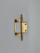 Finial Flush Hinges for Cupboard Cabinet Wardrobe Doors Bronze / Brass Effect