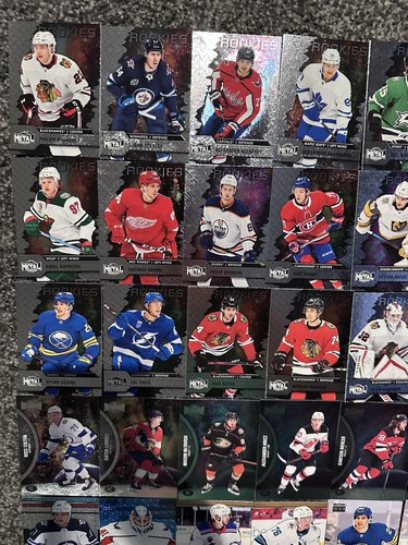 Metal Universe 38 Card Rookie Hockey Lot Kaprisov Suter Benson Vanecek More - Picture 2 of 6