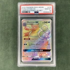 2019 Pokémon Sun & Moon Blastoise GX Full Art 218/214 Unbroken Bonds PSA 10 Gem