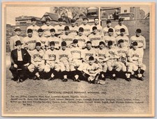 1936 R311 Leather Finish 1935 Chicago Cubs Baseball Premium Photo