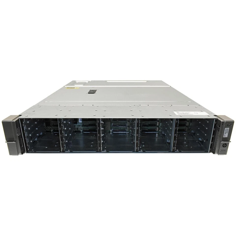 HP Enterprise D3700 SFF Enclosure QW967-62001 25x 2,5 2x PSU QW967-04402 - Bild 2 von 4