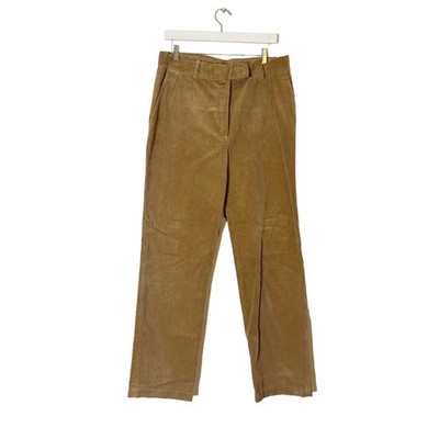 Aspesi corduroy straight leg trouser pants brown sz 46