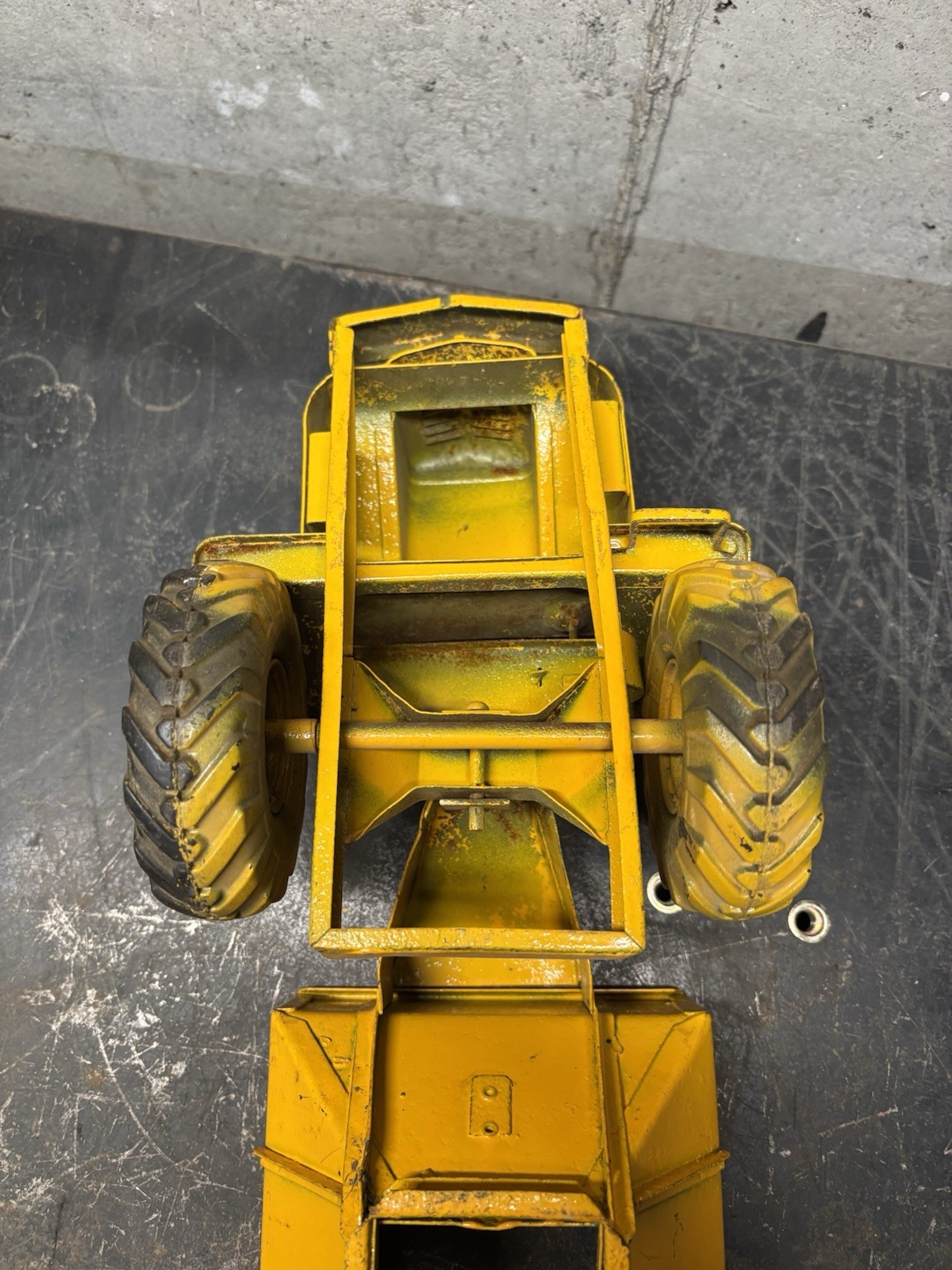 Charles WM Doepke Model Toys Vintage Wooldridge Bottom Dump Earth Hauler Truck