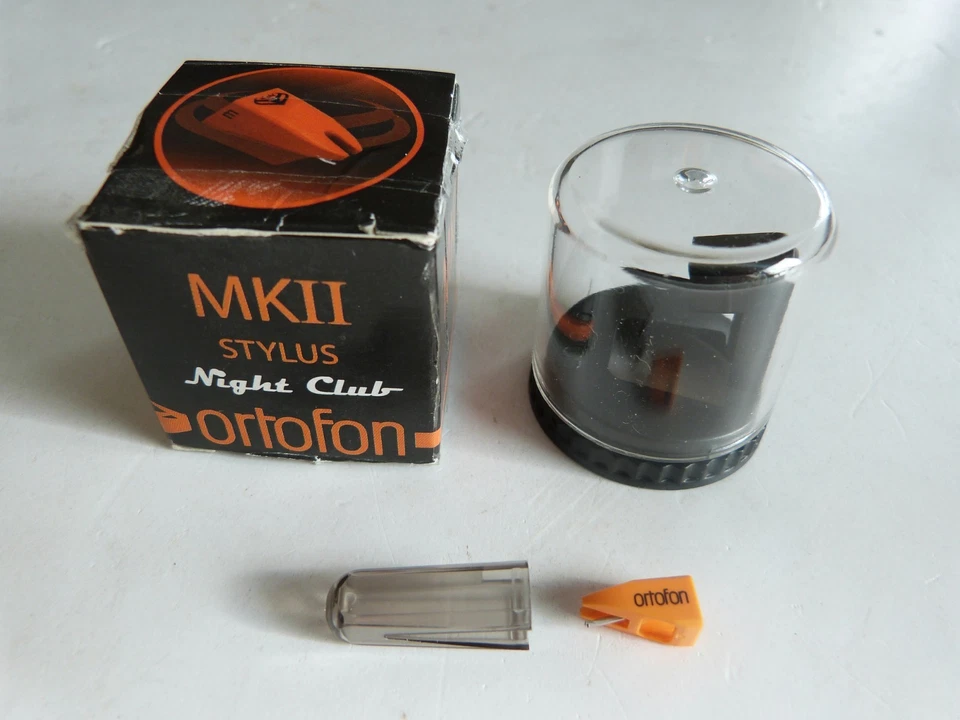 Ortofon MK II Stylus Night Club Playing Needle, Orange, Audiophile Top Class, New - Image 2 of 3