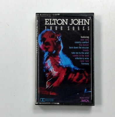 Elton John Your Songs Cassette 1985 MCA Records Hits Collection